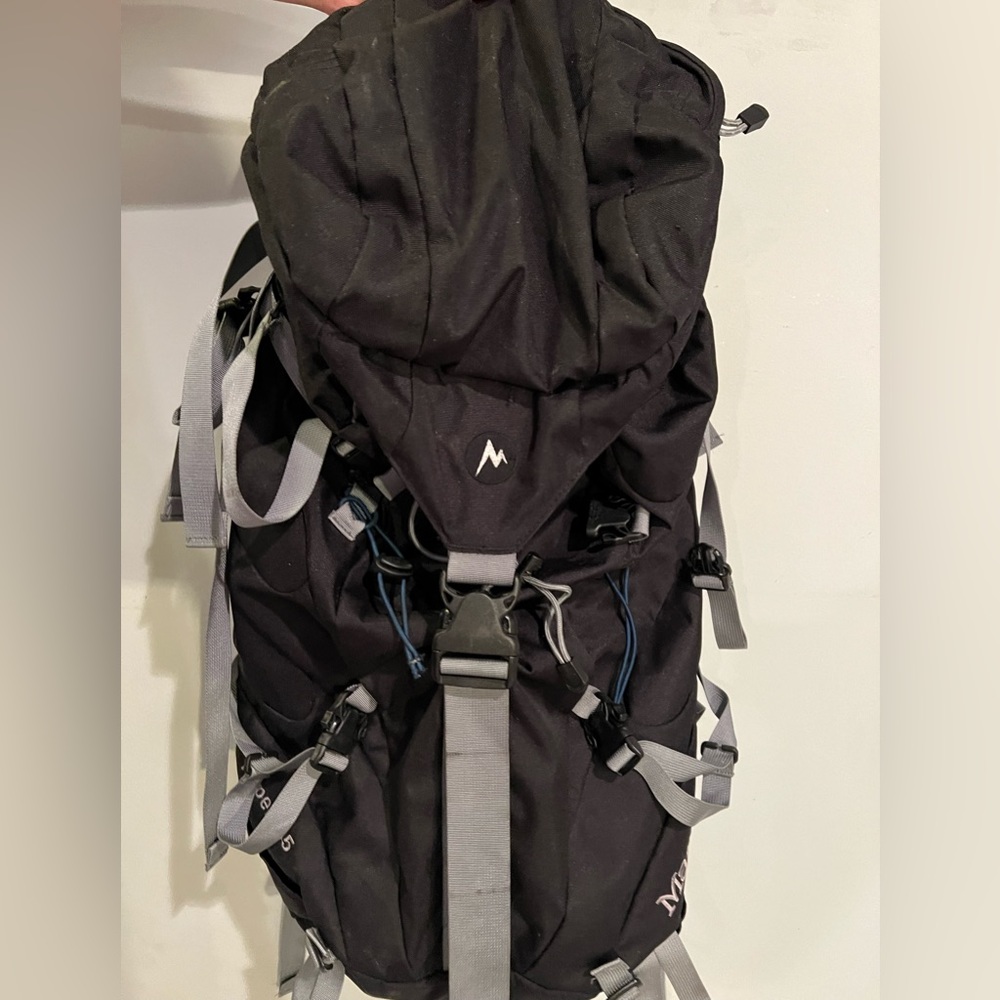 Marmot Aspen 35 Black and Gray Backpack